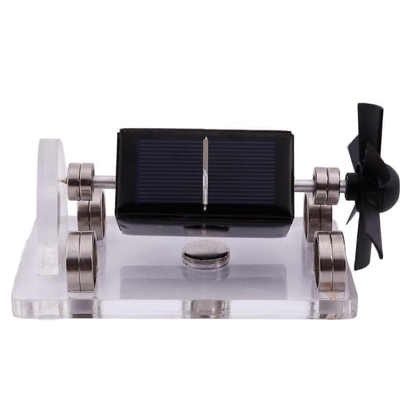 Solar Magnetisk Levitation Model Svævende Mendocino Motor Uddannelsesmodel St41 black