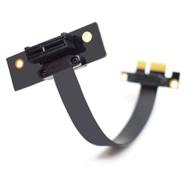 PCIE PCI Riser PCI-E Express Riser-kort PCIE X1 Förlängningskabel för Moderkorts Extender Converter Adapterkabel 20cm
