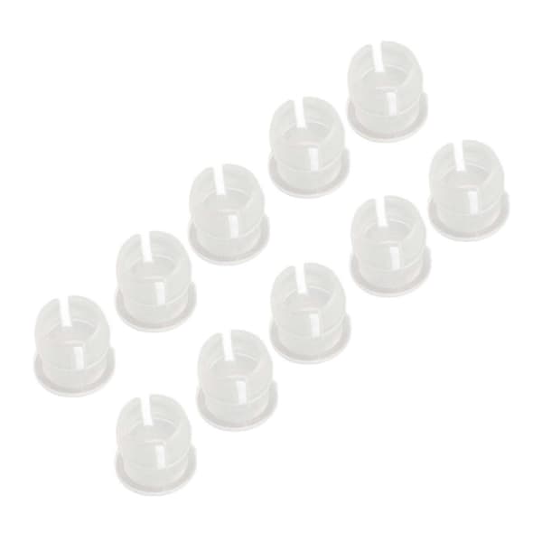 5mm LED lampeholder 200 stk 5mm LED-holdere Flat spenne lysdiode