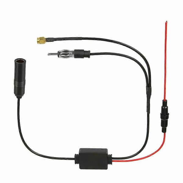 Universal DAB FM Bilantenne Splitter Adapterkabel Digital Radio Forsterker