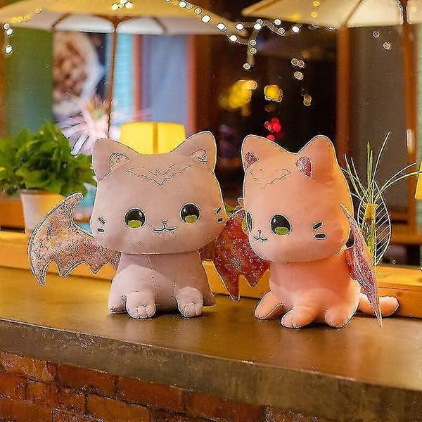 \"Flagermusevinge Kat Plys Legetøj Børns Feriegave 30/40cm\" pink 40m