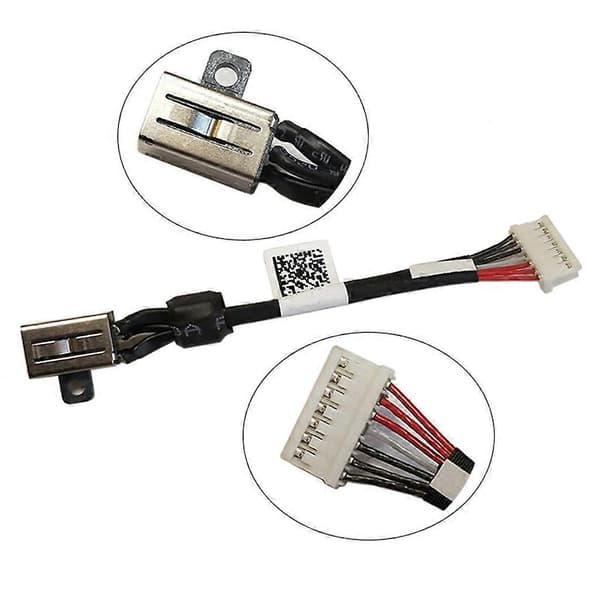 Udskiftnings DC Strøm Oplader Port Ledning til XPS 15 9550 9560 Notebook Computer