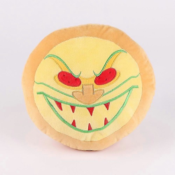 Pizza Tower Pizza Face Plyschleksaker Söta Mjuka Fyllda Pizza Face Monster Hemrumsinredning Dockor För Barn Födelsedag Julklapp