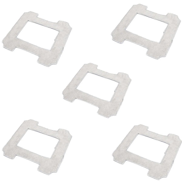 5 st Mikrofiberdukar för W920 850 880 Fönsterputsarrobot, Rengöringsbara och Återanvändbara