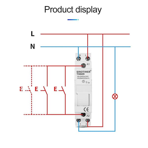 Sinotimer Tm609 Wifi Smart Timer Switch Tuya App Fjernkontroll Trådløs Nedtellingstidtaker Hjem