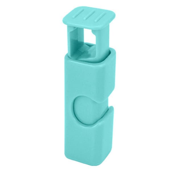 USB-opladelig Mini Snackposeforsegler - Blå Varmeforsegling Friskhedsbevarende