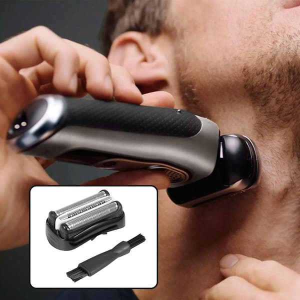 32B Barberhode-erstatning kompatibel med Braun 32B Series 3 301S 310S 320S