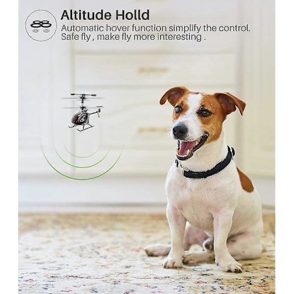 Mini Helikopter, Superliten RC Helikopter Inomhusflygplan Med Höjdjustering (FMY)
