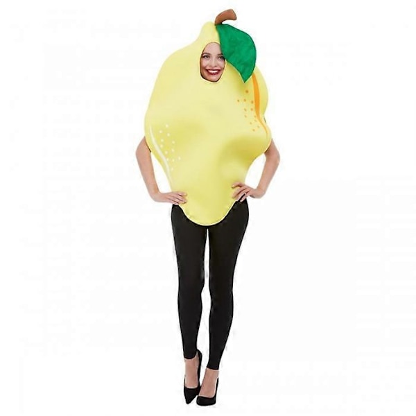 Smiffys Unisex Vuxen Citron Kostym Tabard