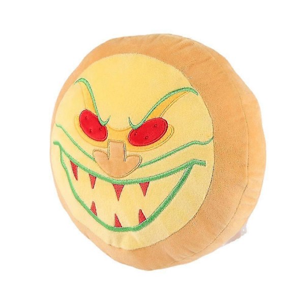 Pizza Tower Pizza Face Plyschleksaker Söta Mjuka Fyllda Pizza Face Monster Hemrumsinredning Dockor För Barn Födelsedag Julklapp