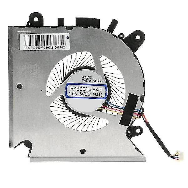 Cpu Køleventilator Til Gf63 Ms-16r1 Ms-16r2 Pabd08008sh N413 E322500300a