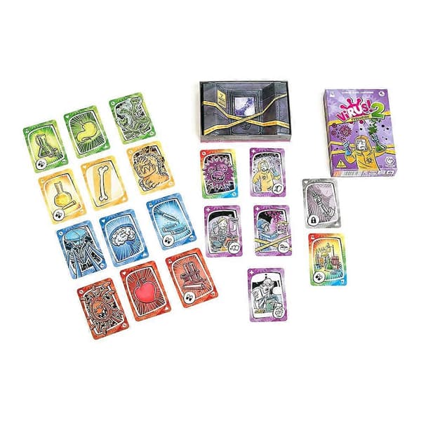 Tranjis Games - VIRUS! 2 Evolution (Udvidelse) - Kortspil, 8 til 99 år (TRG-12evo)