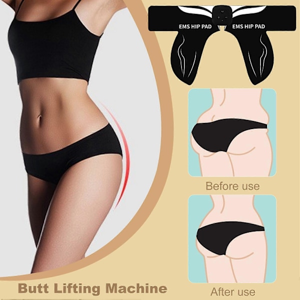 Booty Trainer 2024 Uppgraderad Smart Booty Trainer för Kvinnor med 6 Justerbara Lägen för Hemmaträning