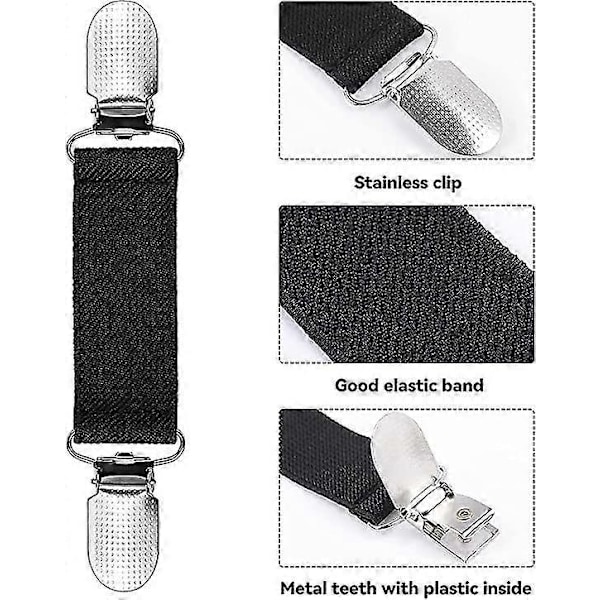8 Stycken Klänningar Sjal Klämma Retro Tröja Krage Klämmor Retro Kofta Klämma Sjal Klämmor Handskklämmor För Män Och Kvinnor