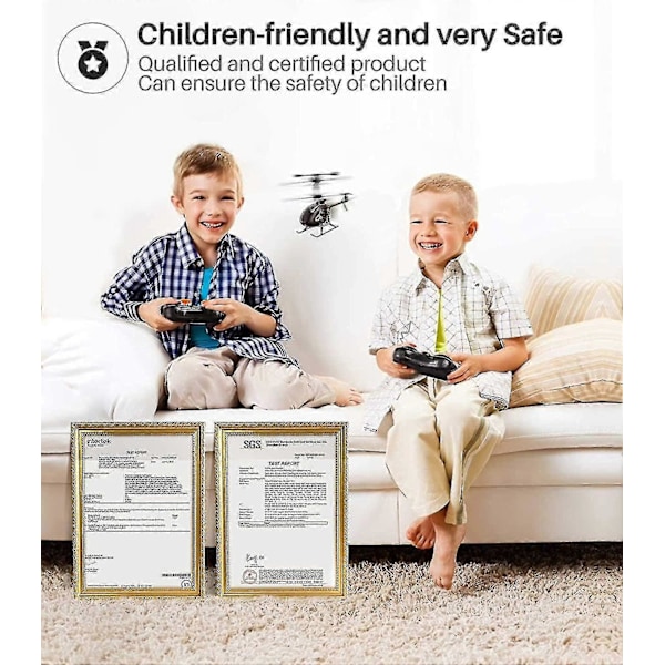 Mini Helikopter, Superliten RC Helikopter Inomhusflygplan Med Höjdjustering (FMY)