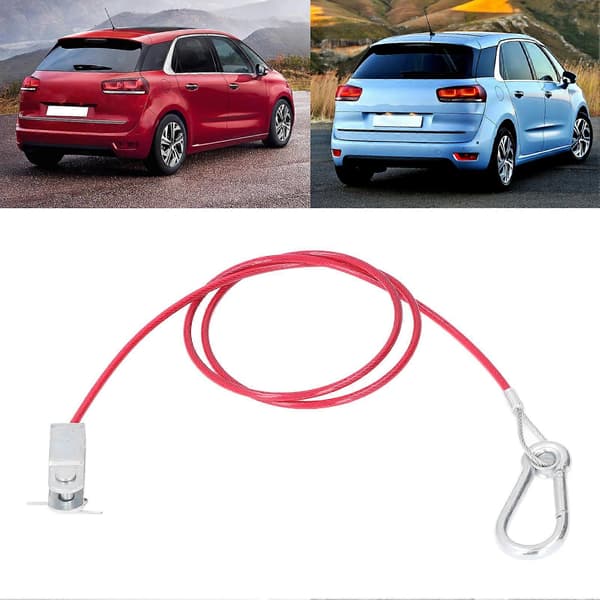 1 meter Sikkerhetsbremsekabel Anti-fall Rustfritt Stål Tilhenger Bremseline Universal For Biler