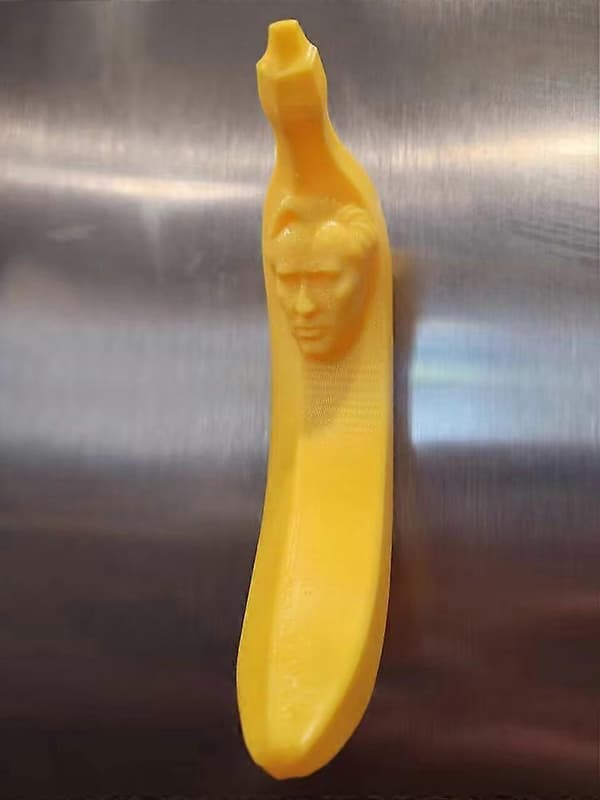Picolas Cage - Nicolas Cage Sylteagurk Kjøleskapsmagnet Pynt Orange