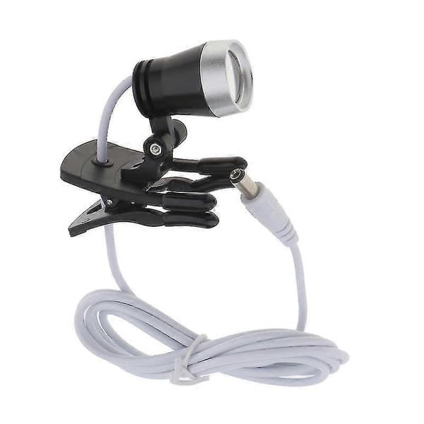 Klemme Led Hodelykt Lampe For Binokulære Luper Briller