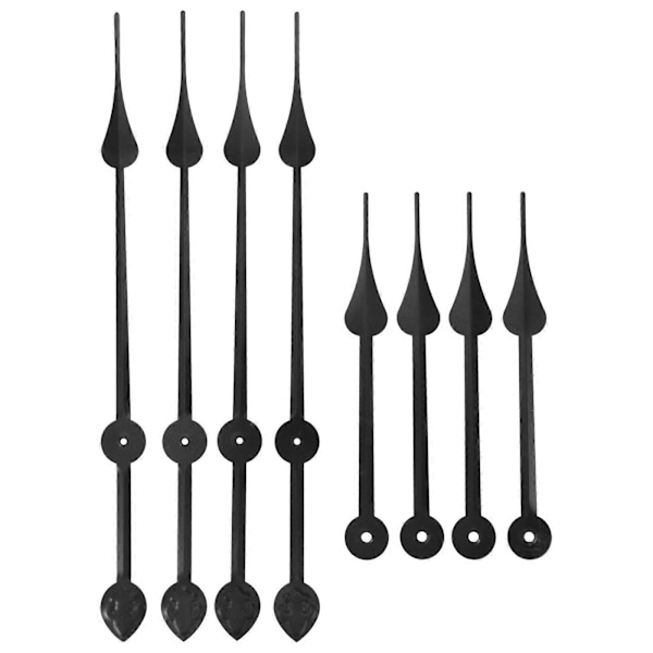 4st Tysta Klockvisare Utbytbara Klockdelar Precision Quartz Klockvisare