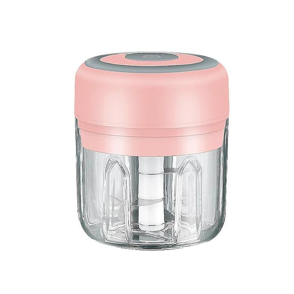 Elektrisk Hackare Vitlök Lök Hackare Frukt Kött Multi Hackare Usb Laddning 250ml