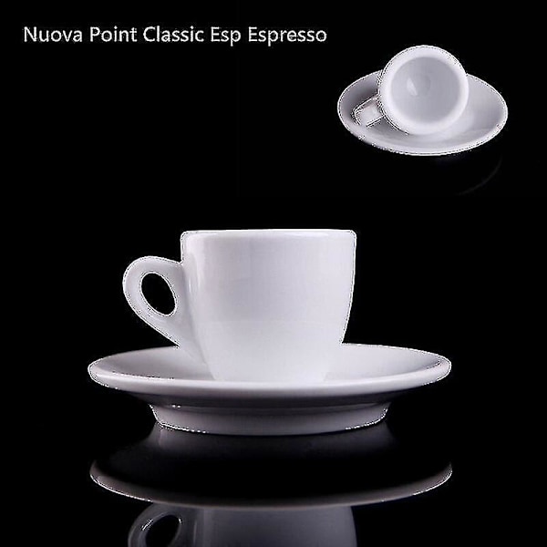 2024 Ny Professionell Espresso Mugg Tävlingsnivå Tjock Café Espresso Mugg Kaffekopp Fat Set |muggar Snabb