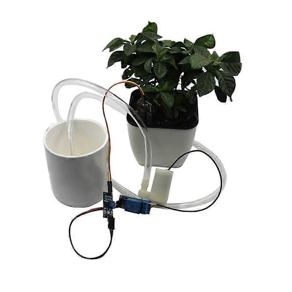 för arduino Automatisk bevattningsmodul DIY-kit jordfuktighetsdetektering automatisk vattenpumpning