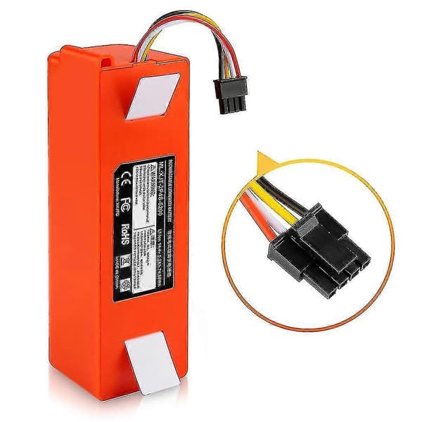 Laderbart batteri for Xiaomi Robot Roborock robotstøvsuger -1-