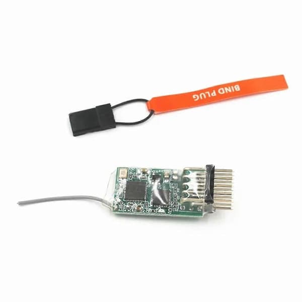 4100E 2.4GHz 4-kanals mottaker DSM2 Mini FULL RANGE +800m 4100x RC Fly for JR / Sender