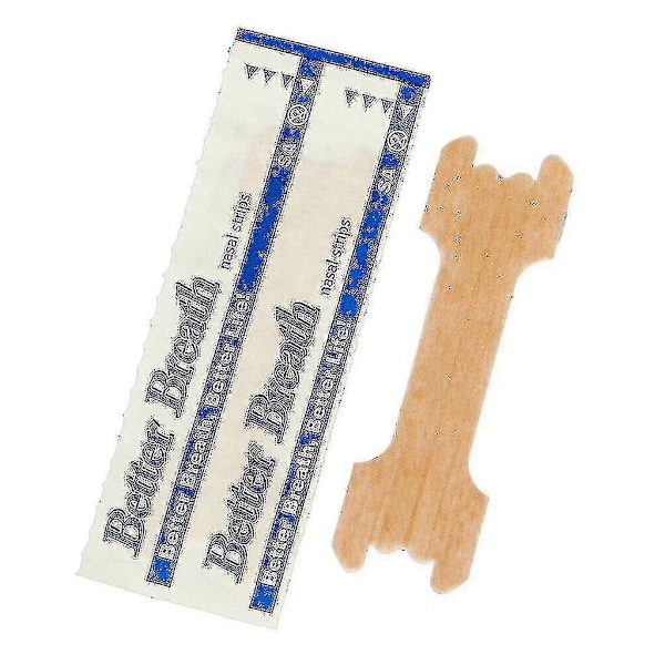 Anti-Snarknings Nässtrips 100-pack - Andningsbara Snarkstoppare för Nattlig Komfort & Tyst Sömn