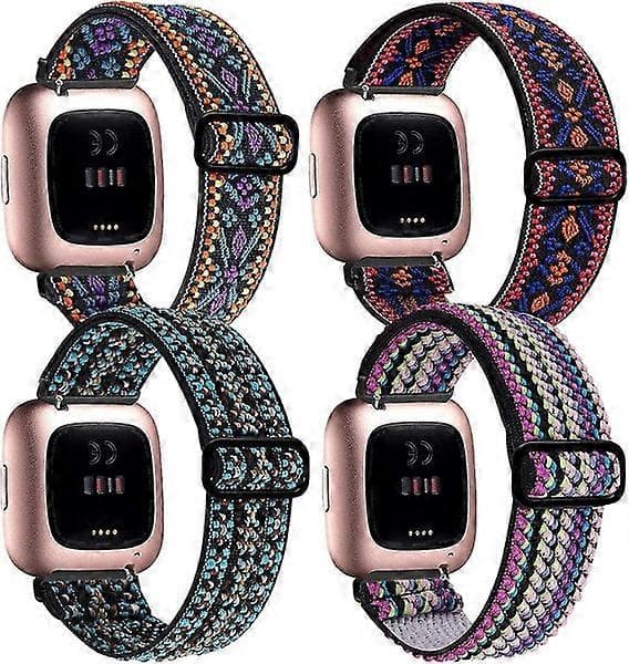 Justerbare elastiske bånd for Fitbit Versa 2/Versa/Versa Lite (FMY)