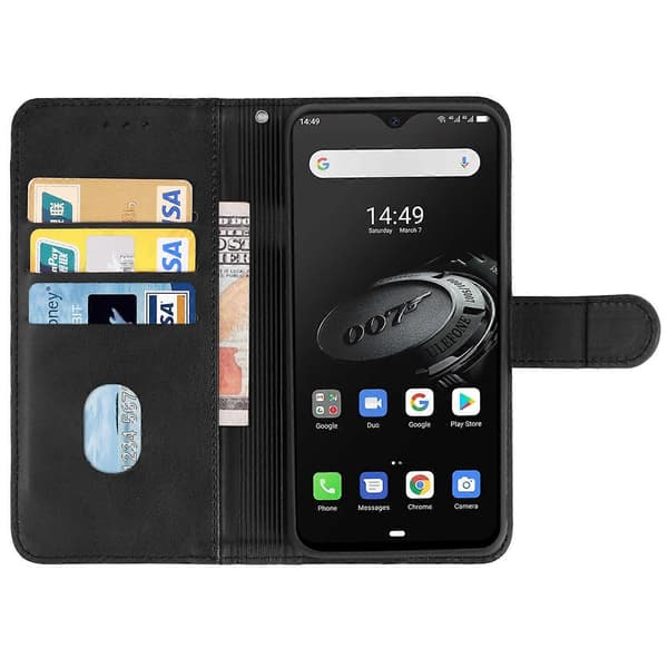 Lær Telefondeksel For Ulefone Armor 7E