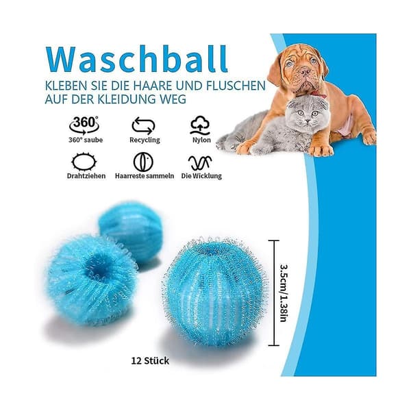 Vask, fnugkugle til vask, genanvendelig fnug til vask