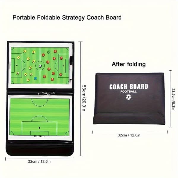 Precision Pro Fotboll Tränare Taktikmapp