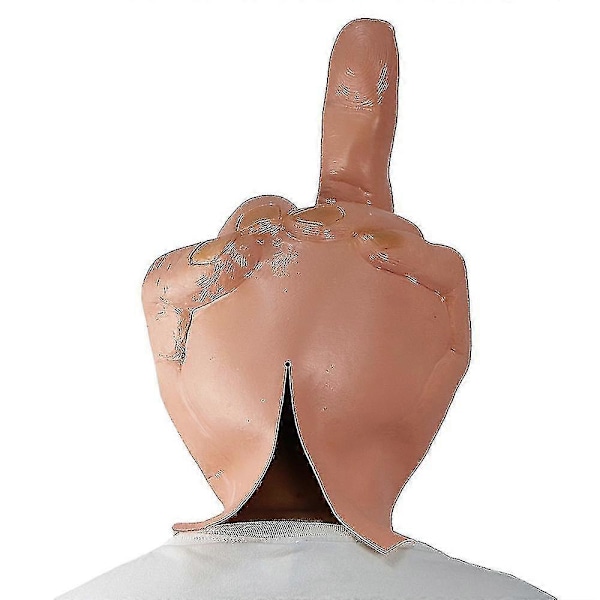 Mike New Långfinger Mask Latex Ge Huvudbonaden Enfingers Salut Masker Halloween Party Cosplay Rekvisita Fin Gåva