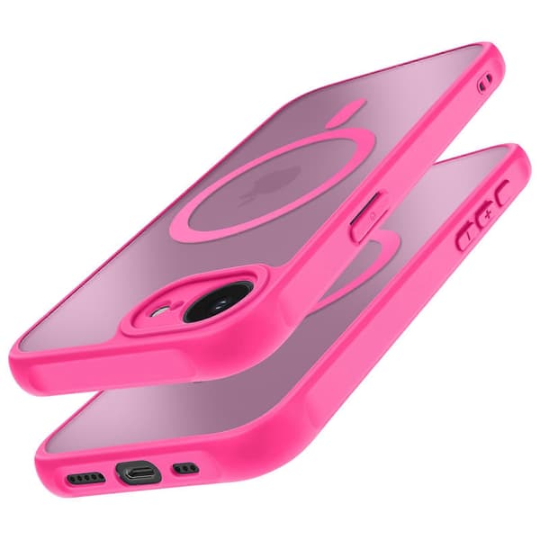 Case MagSafe til iPhone 16e Dos Mat Gourd Edge, Fuschia