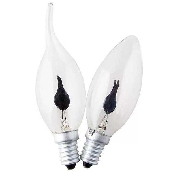 ZHOUBA 3W 220V E14/E27 LED Simulering Fladdrande Låga Ljus Lampa Dekorativ Lampa 2# E14