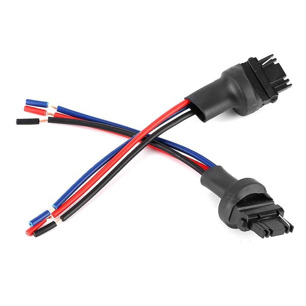 2 stk. 3157 Bilpæreholder Adapterledning for Blinklys