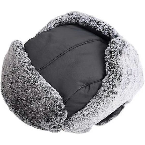 Varm Trapper Hatt för Män Vinter Ryska Hattar Ushanka Jakt Hatt (FMY)