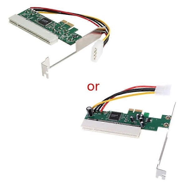 PCI-Express PCI-E Till PCI Riser Busskort Högeffektiv Adapter Konverterare