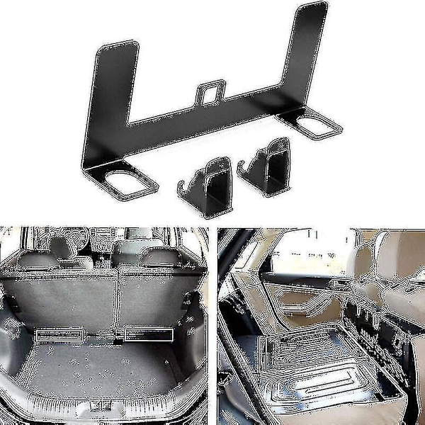 Universal Bilbarnstolsfäste Ankarfäste Kit För Isofix Bälteskontakt, Svart