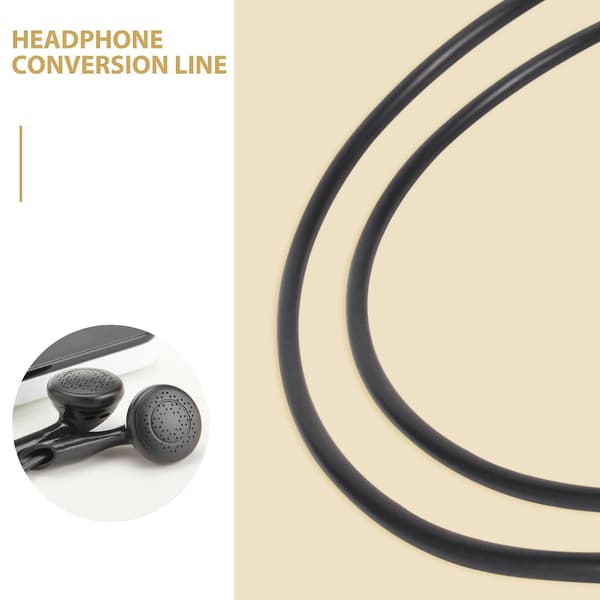 2 stk 3,5 mm Stereo Audio Headset til Cisco Jack Hunn til Hann RJ9 Plugg Adapter Konverteringskabel