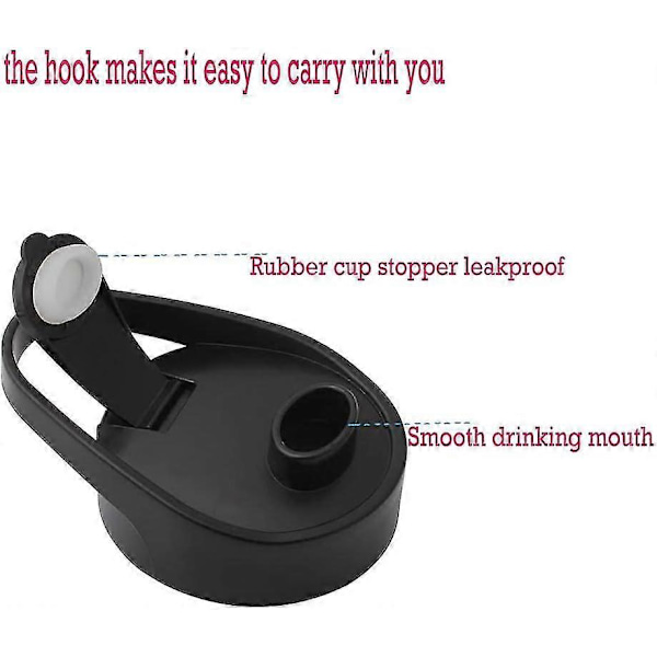 Ersättningsflaska för Smoothie Blender, 20oz Sportflaska med Lock för Oster BLSTPB BLSTP2 Modeller, Smoothie Blender eller Mugg 1pc