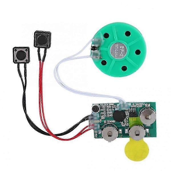 DIY Röstmodulkort 4 Minuters Inspelning Uppspelning Röstljudchip DIY Röstmodulkort