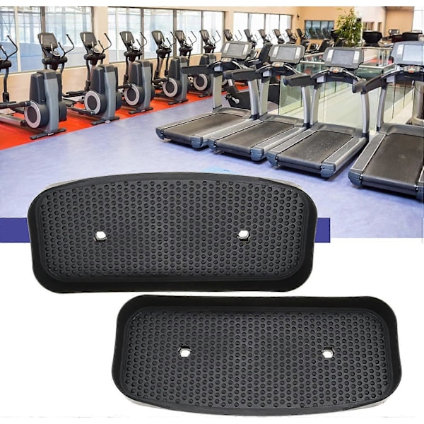 1 Par Elliptiska Träningspedaler Plast Träningsutrustning Tillbehör Kompatibla med XS Sports Crosstrainer Svart