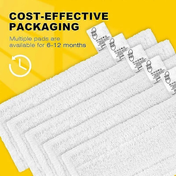 5 st Mikrofiberdukar för Kärcher SC5 SC3 Easy Fix, Ersättningsdukar för Kärcher Ångtvätt SC EASY FIX Serien