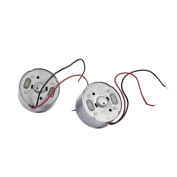2 stk. RC300 6000 o/min DC 1,5-9V motor for CD/DVD-spiller