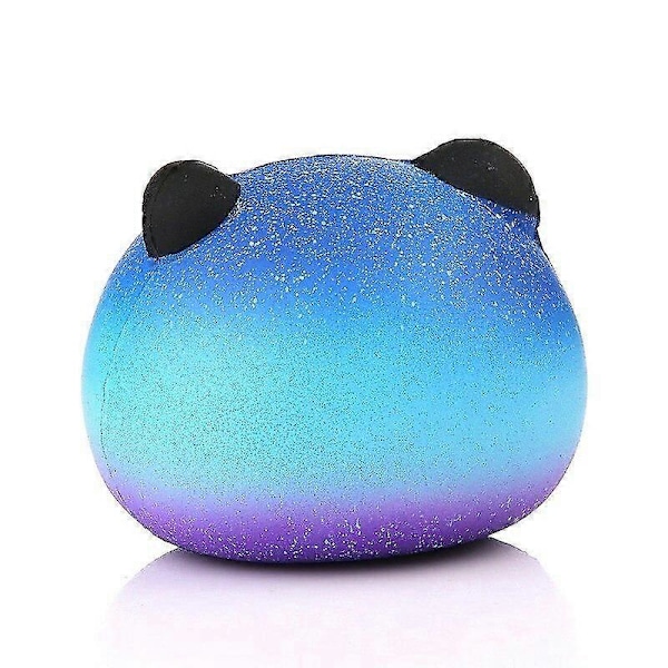 Star Panda Squishy Långsamt Stigande Klämleksaker Pu Simulation Djur Stress Stretch Barnleksak Fest Födelsedag Festival Gåva 9*8*7cm (FMY)