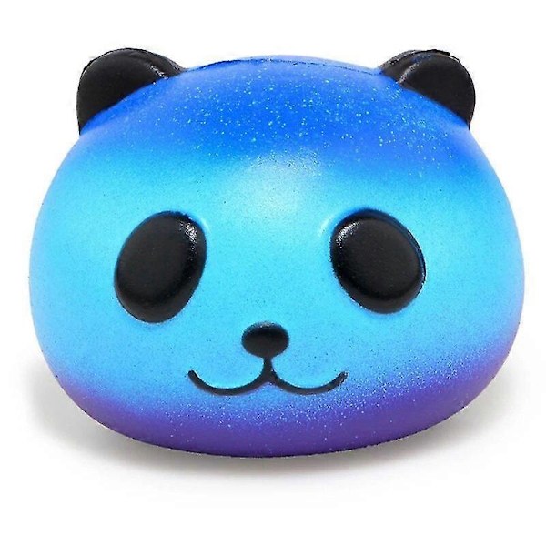 Star Panda Squishy Långsamt Stigande Klämleksaker Pu Simulation Djur Stress Stretch Barnleksak Fest Födelsedag Festival Gåva 9*8*7cm (FMY)