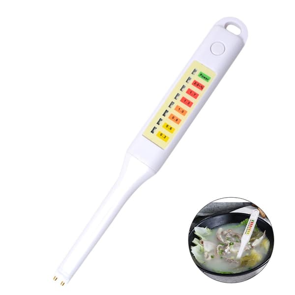 Mattsalinitetstestare Penn-typ Salinitetsmätare Saltkoncentrationsmätare Salinometer LED-indikator Skruv