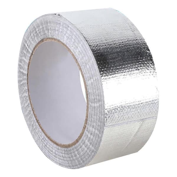 25m Auto Bil Eksosrør Aluminium Folie Varmeisolerende Tape Rull